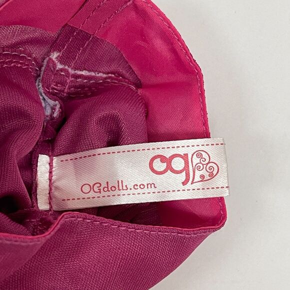 OG Dolls Battat Doll Pants Pink Purple Ruffle - Picture 3 of 4